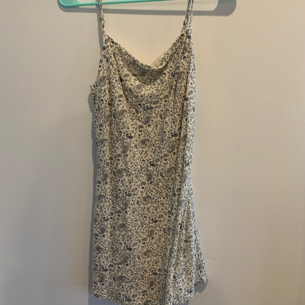 Princess Polly Paisley Cowl Neck Dress